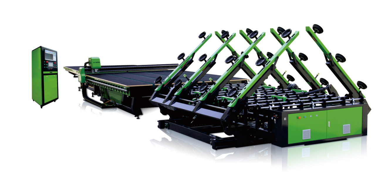 全自動(dòng)玻璃切割流水線