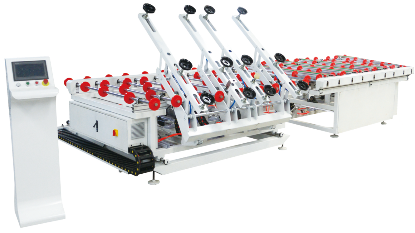 全自動(dòng)玻璃上下片流水線/JR-CNC-2